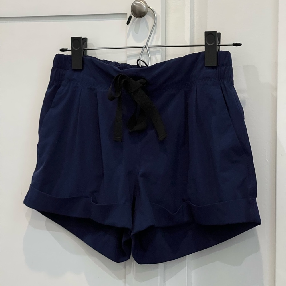 Lululemon Navy Blue Shorts